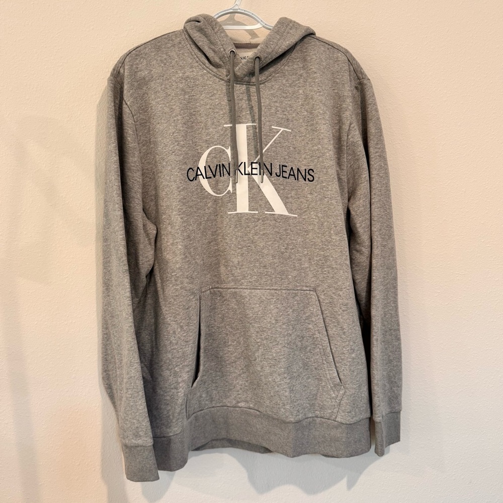 Calvin Klein Jeans Gray Hoodie for Men